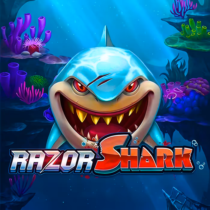Gizemli yığınlarla su altı macerası Razor Shark slotu